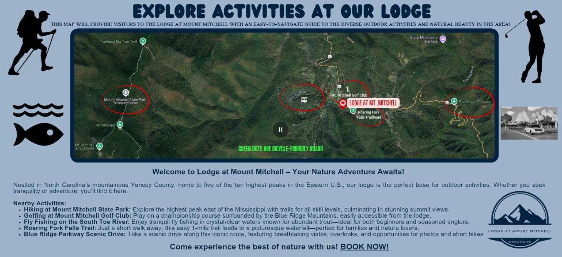 Lodge At Mount Mitchell Busick Dış mekan fotoğraf